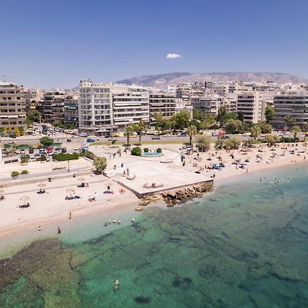 Luxury Seaside Apartment Next To Starbucks Opossite The Beach Park Of Flisvos Атина Екстериор снимка